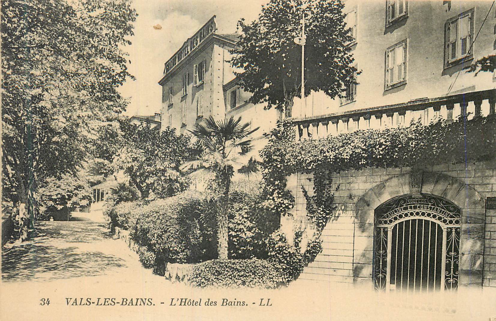 CPA Vals les Bains L Hotel des Bains
