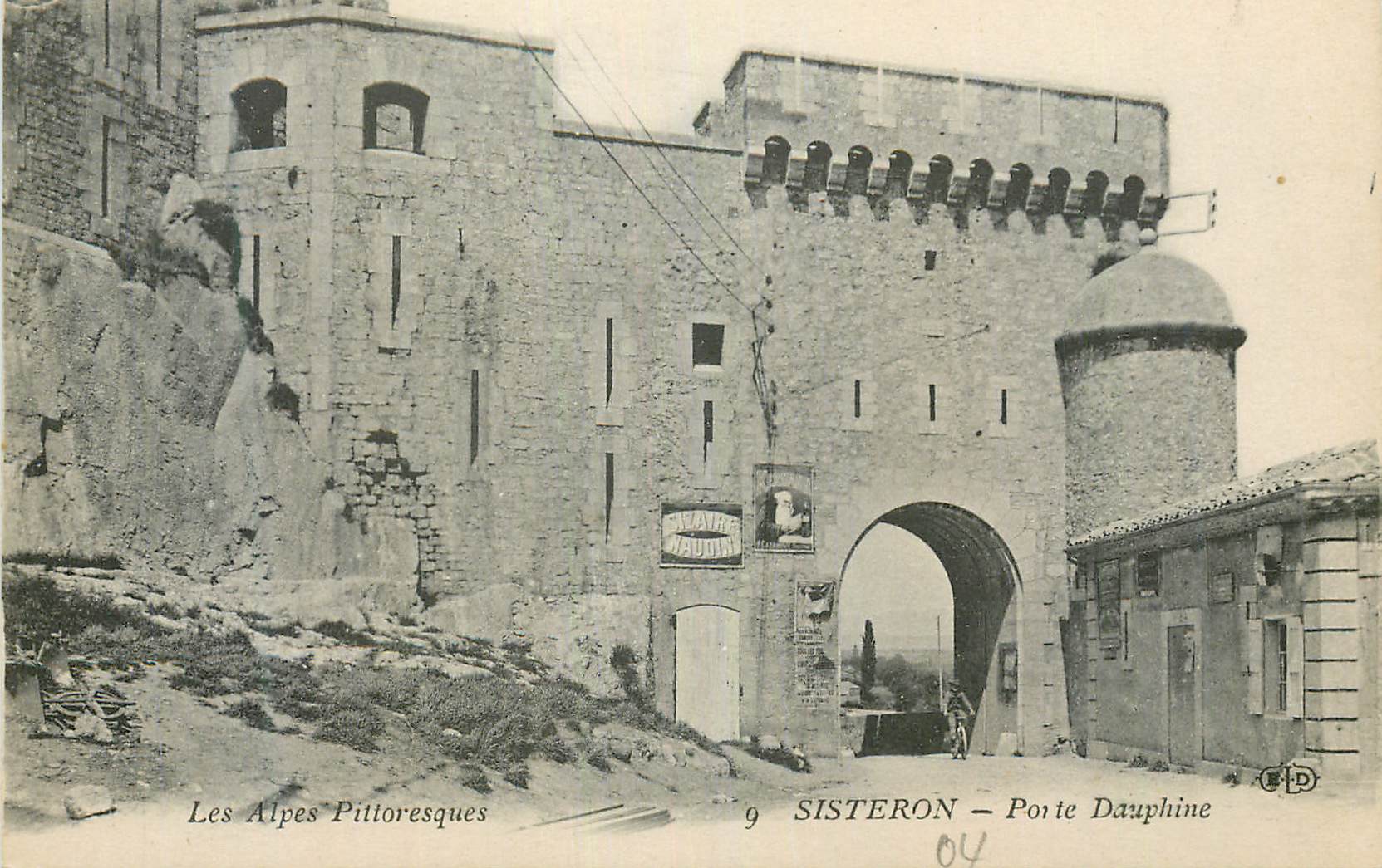 CPA Les Alpes Pittoresques Sisteron Ponte Dauphine