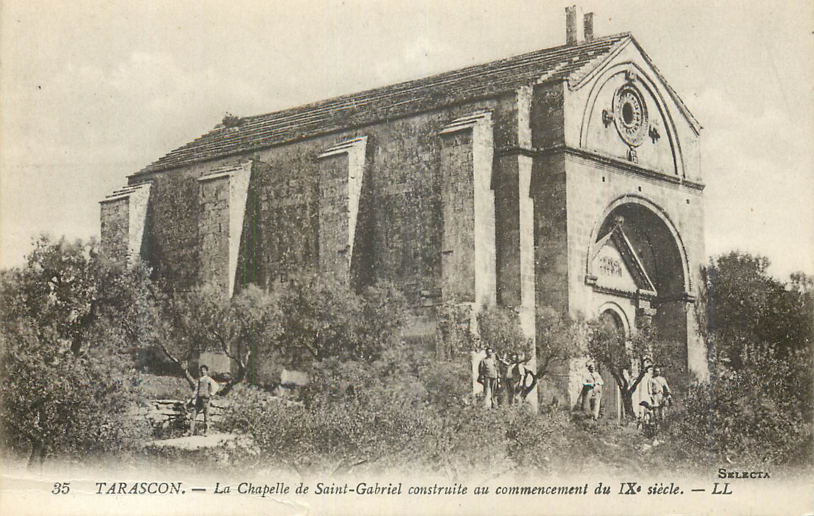 CPA Tarascon La Chapelle de Saint Gabriel construite au commencement du ix siecle