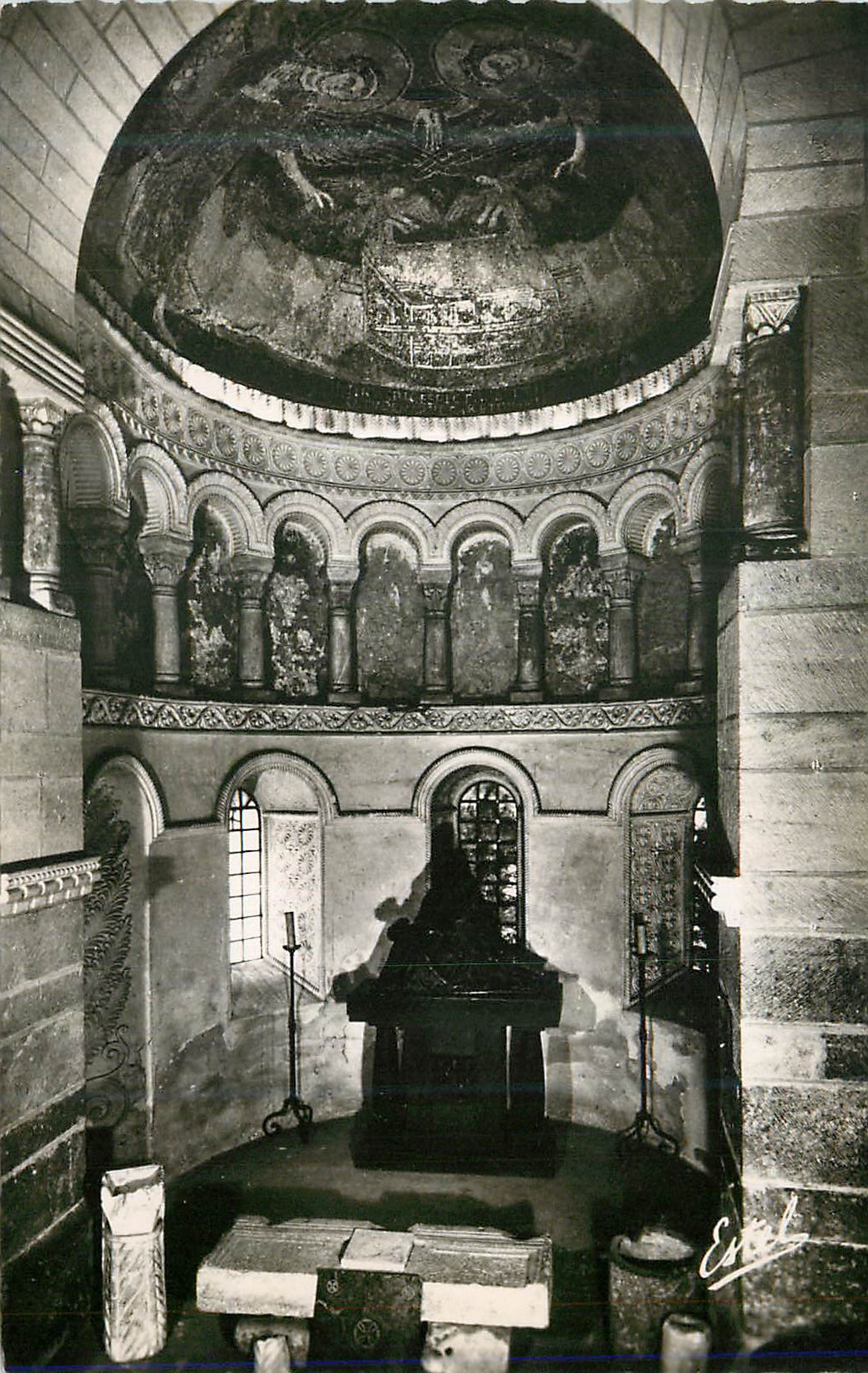 CPM L Eglise de Germigny des Pres L Abside orientale ix s