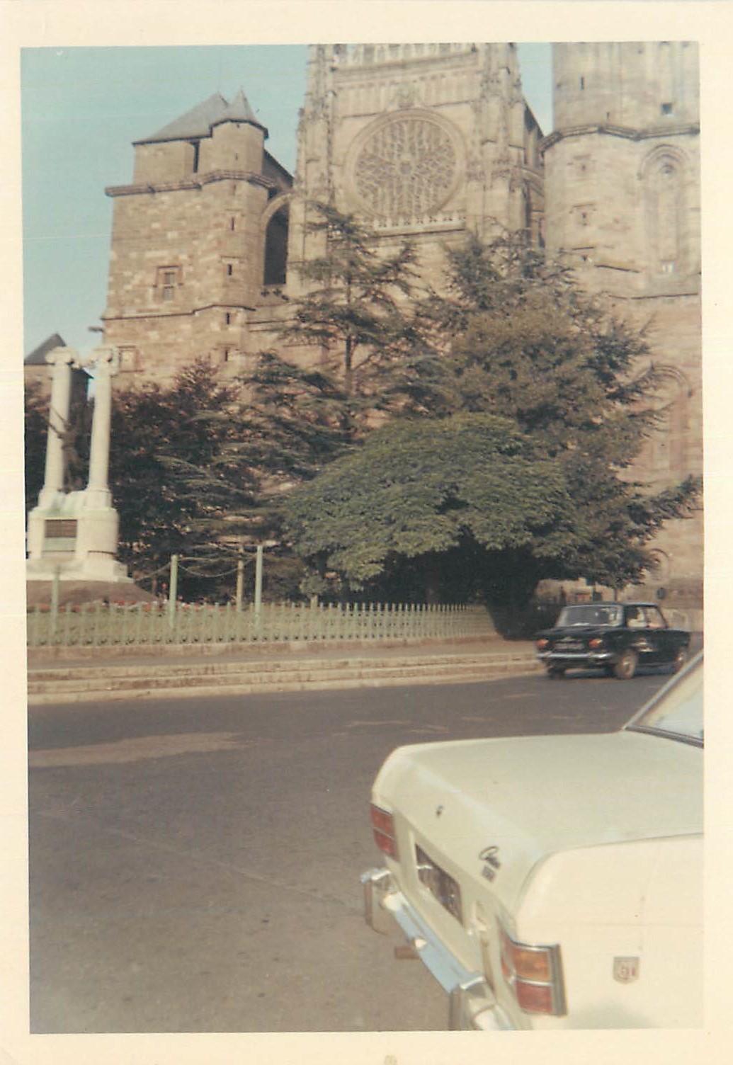 Photo Rodez la cathedrale 1967