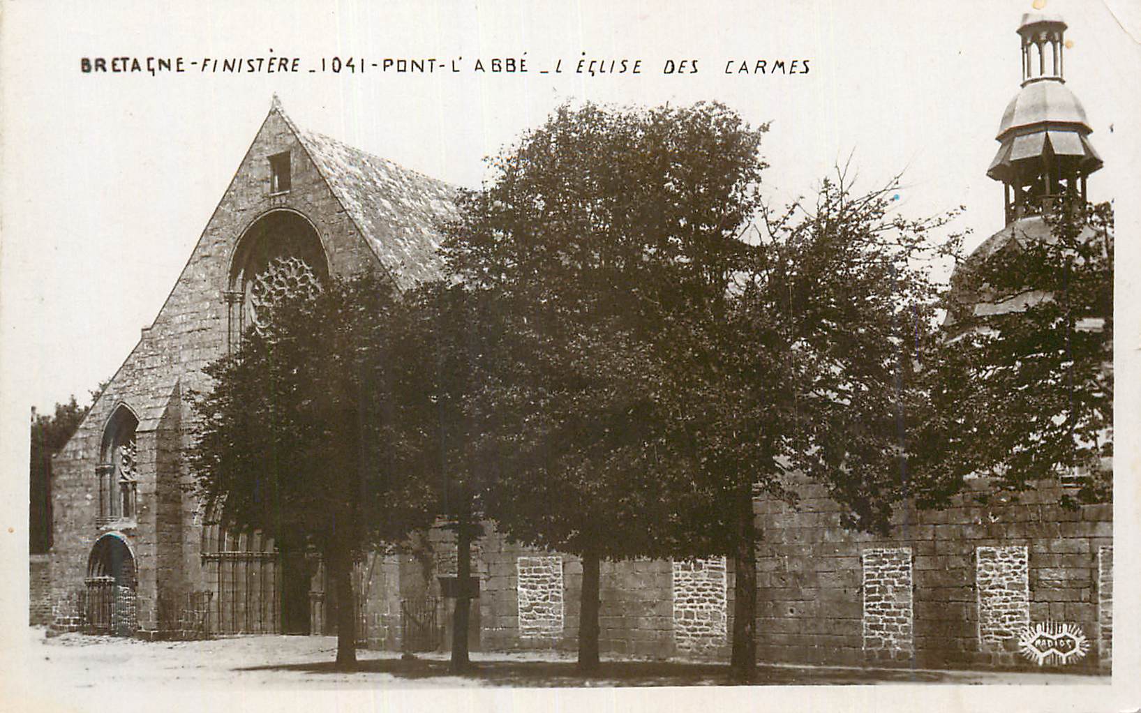 CPM Bretagne Finistere Pont L Abbe L Eglise des Carnes