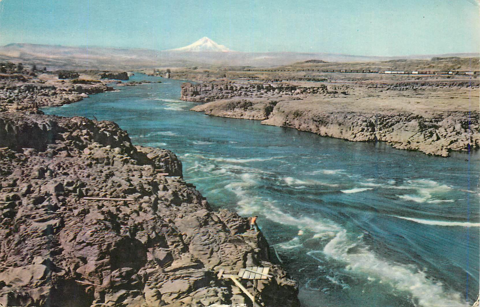CPM Union Oil Companys Natural Color Scenes of the West Columbia River boundary between the states of Oregon and Washing