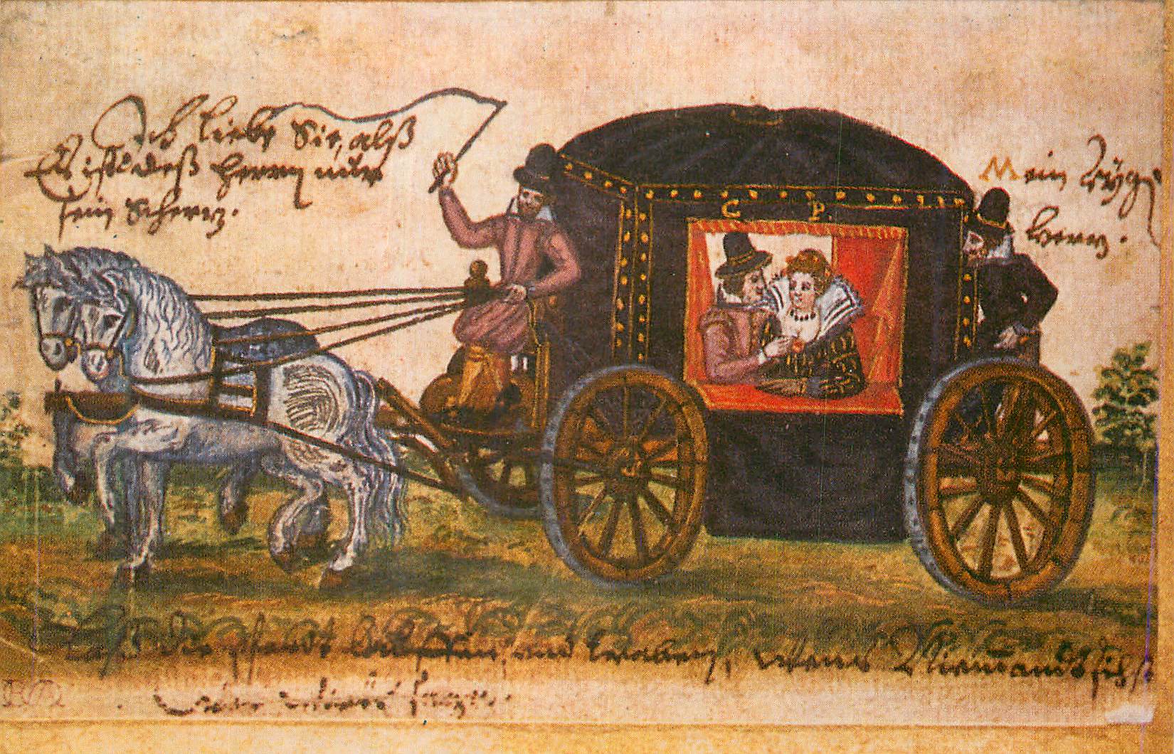 CPM Artist Unknown King Frederick and Queen Elizabeth of Bohemia Scottish National Portrait Gallery