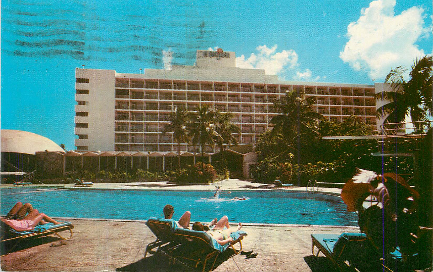 CPM Sun Worshippers at Fabulous El San Juan Hotel San Juan P R