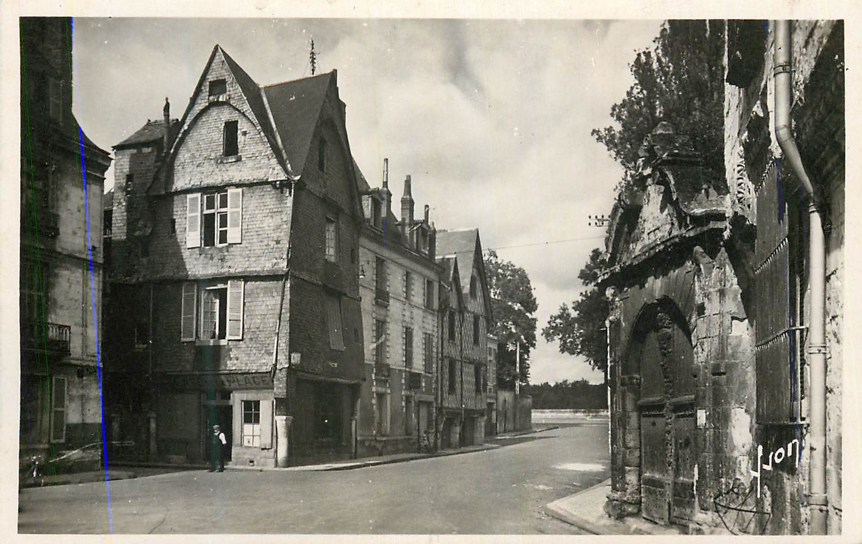 CPM Tours Indre et Loire Place Foire le Roi