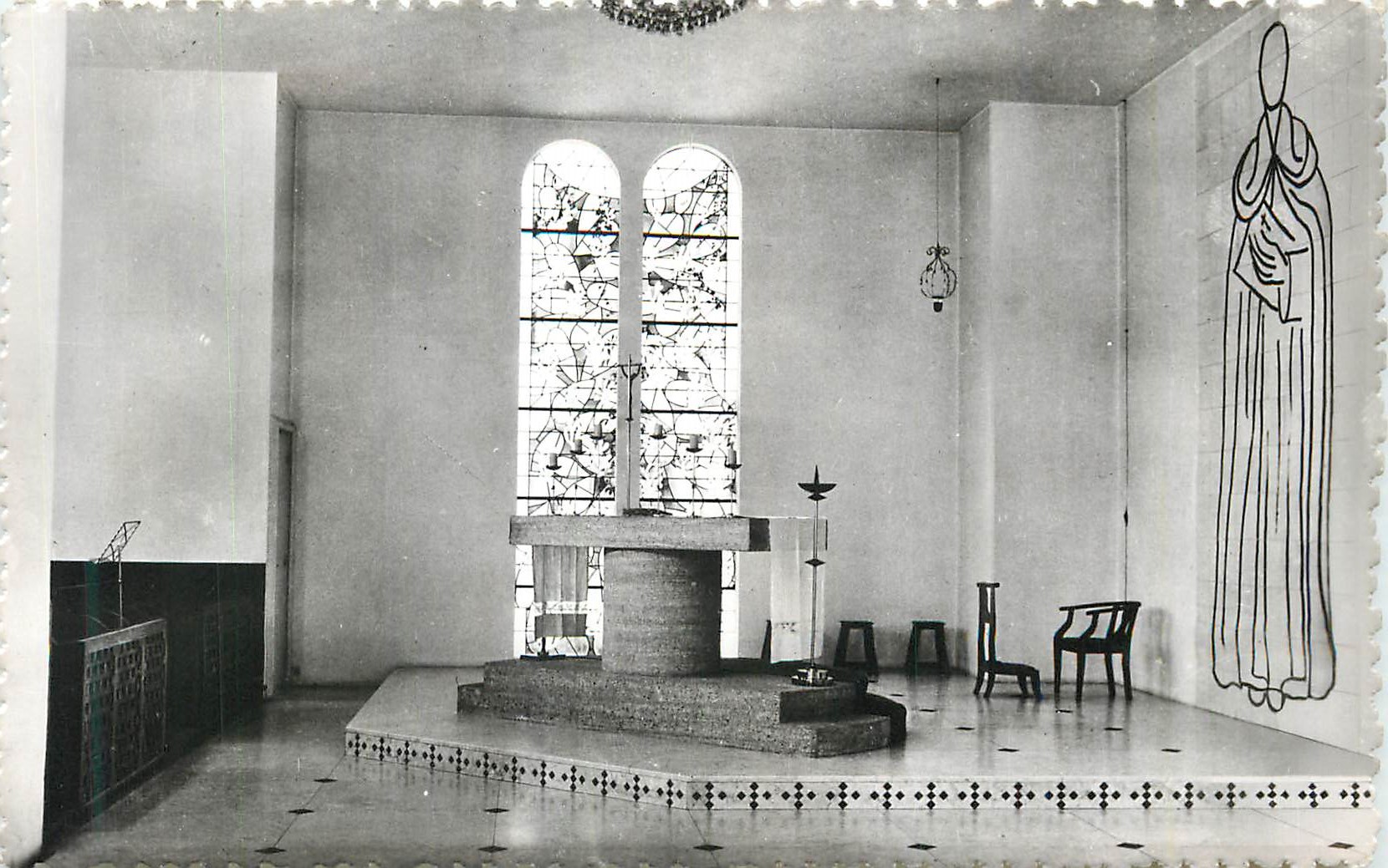 CPM Vence Chapelle du Rosaire realisse par Matisse