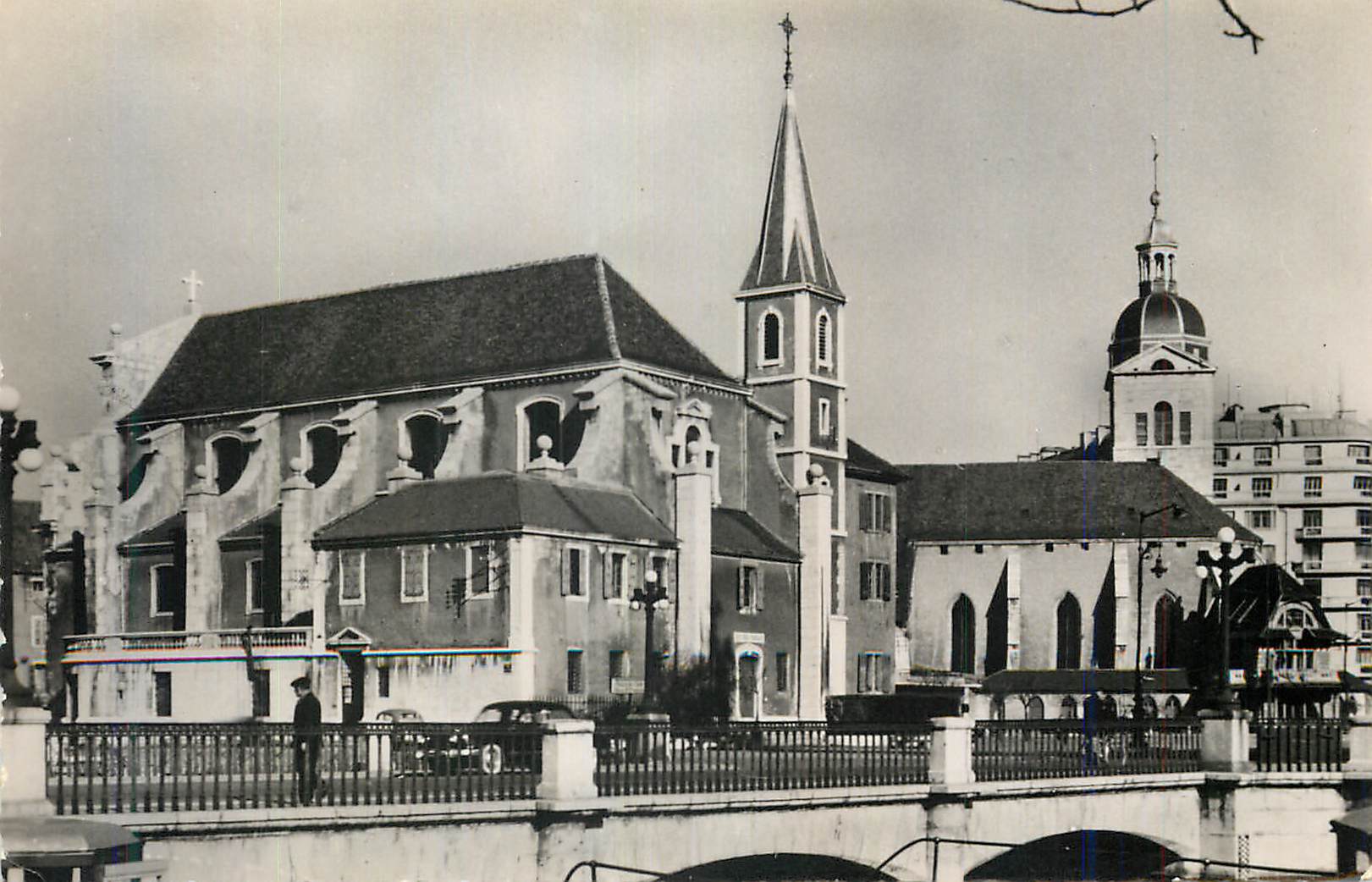 CPM Annecy Eglise Saint Francoise de Sales et Saint Maurice