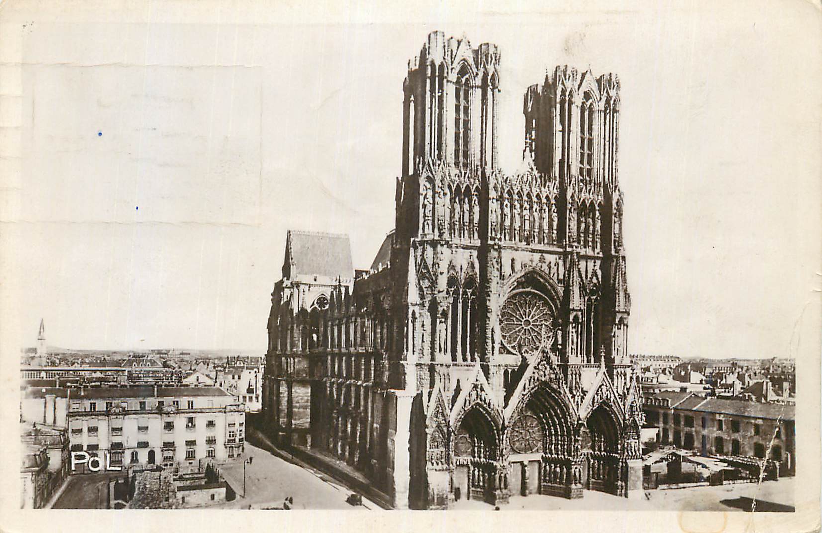 CPM Le Ville Renaissance Reims La Cathedrale