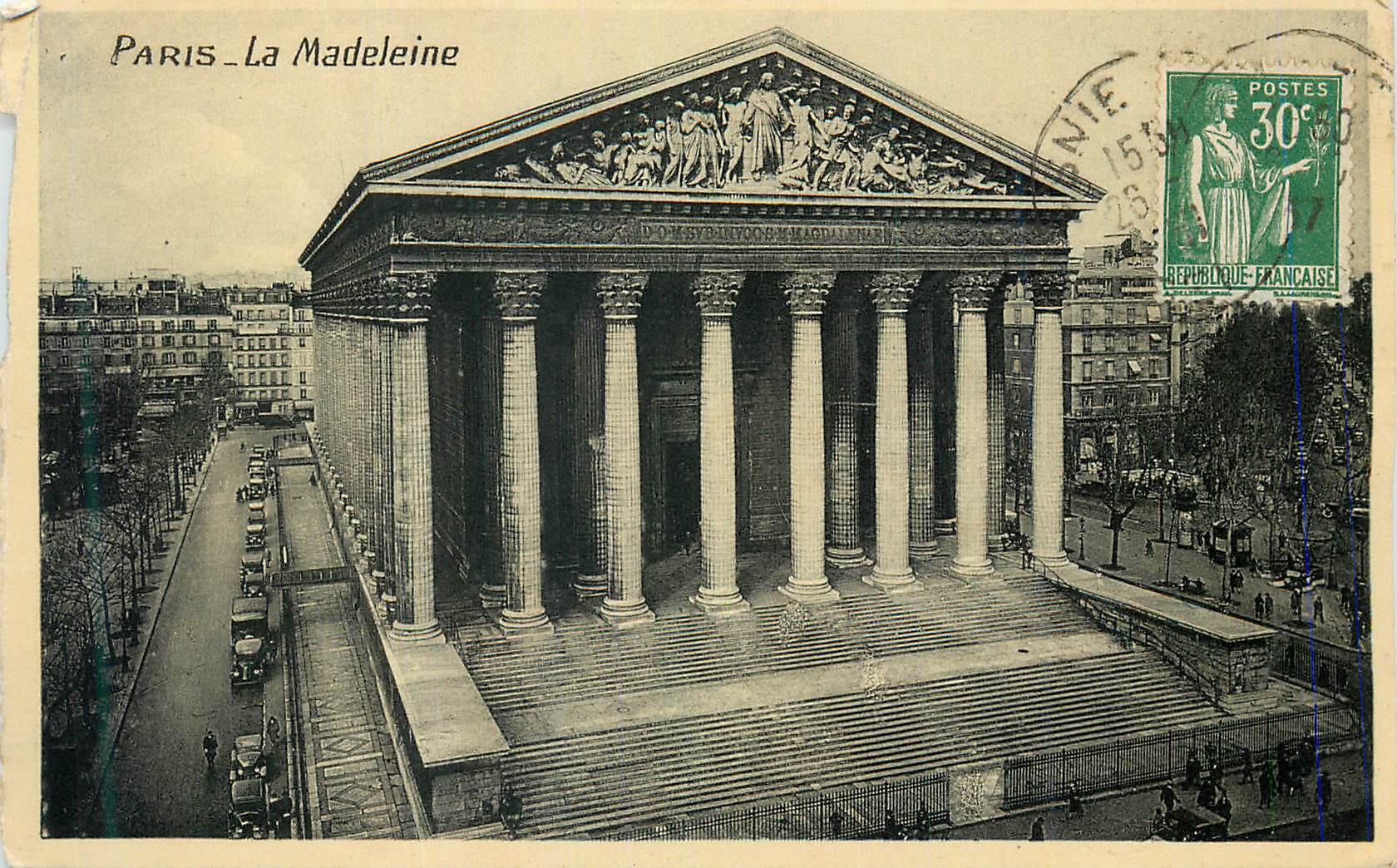CPA Paris La Medeleine