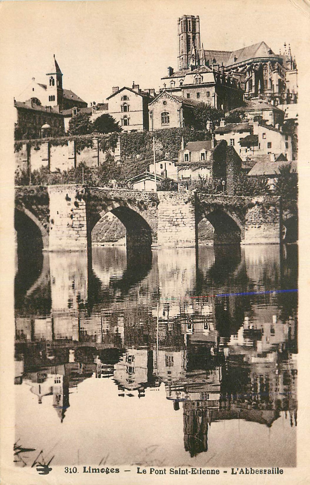 CPA Limoges Le Pont Saint Etienne L Abbessaille