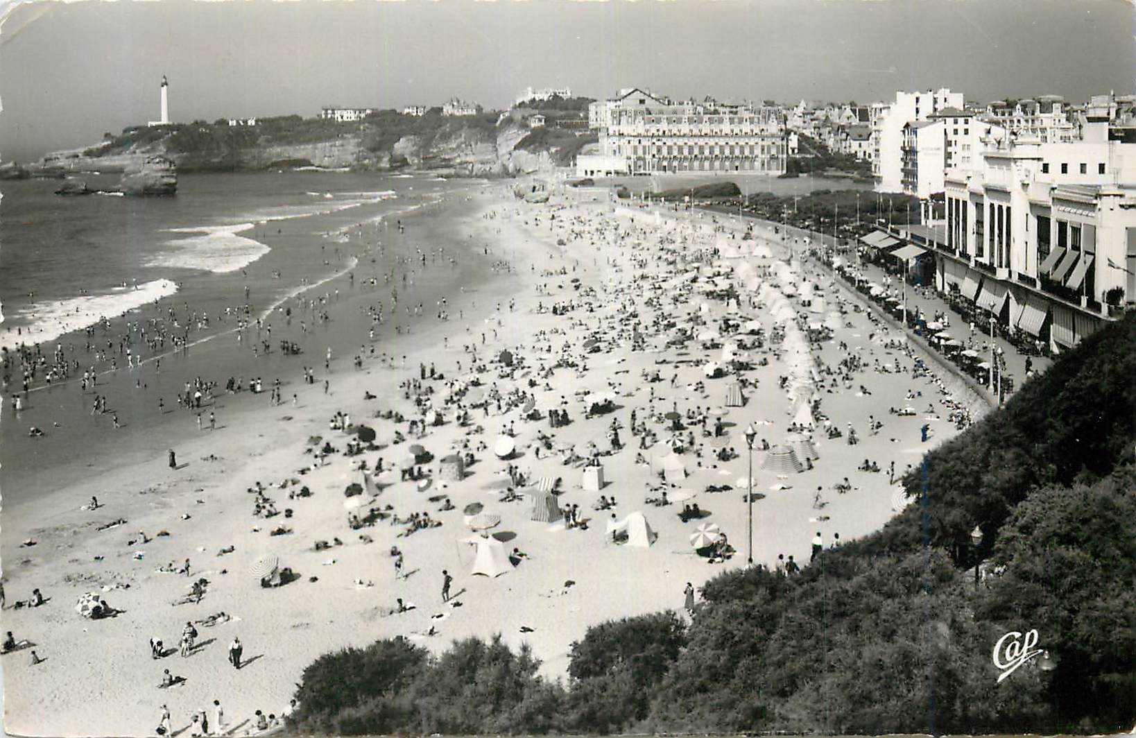CPM Biarritz La Grande Plage et le Casino