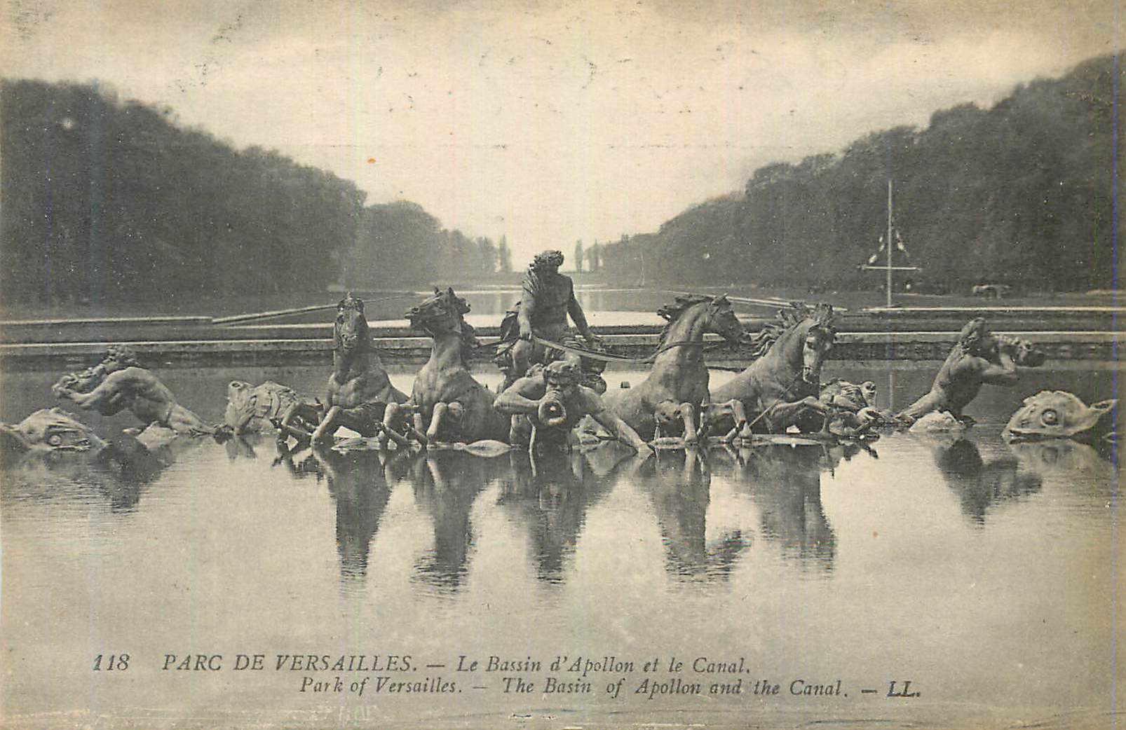 CPA Versailles Bassin de Saturne