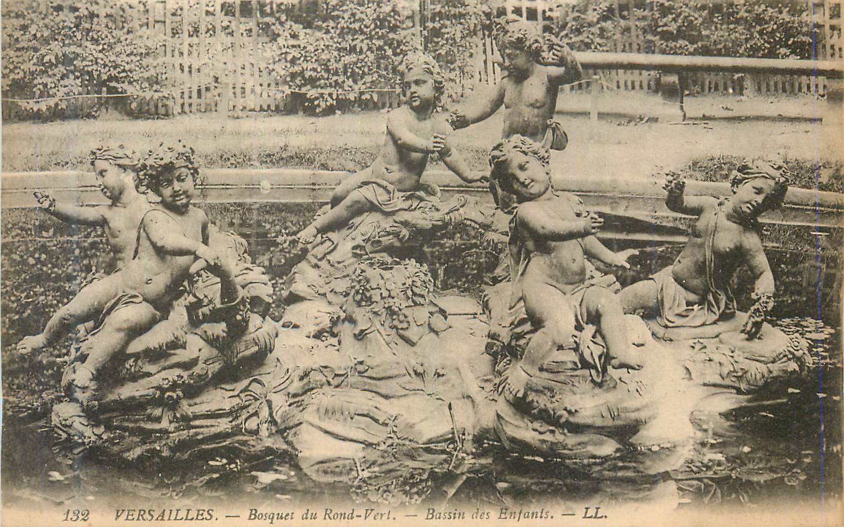 CPA Versailles Bosqute du Rond Vert Bassin des Enfants