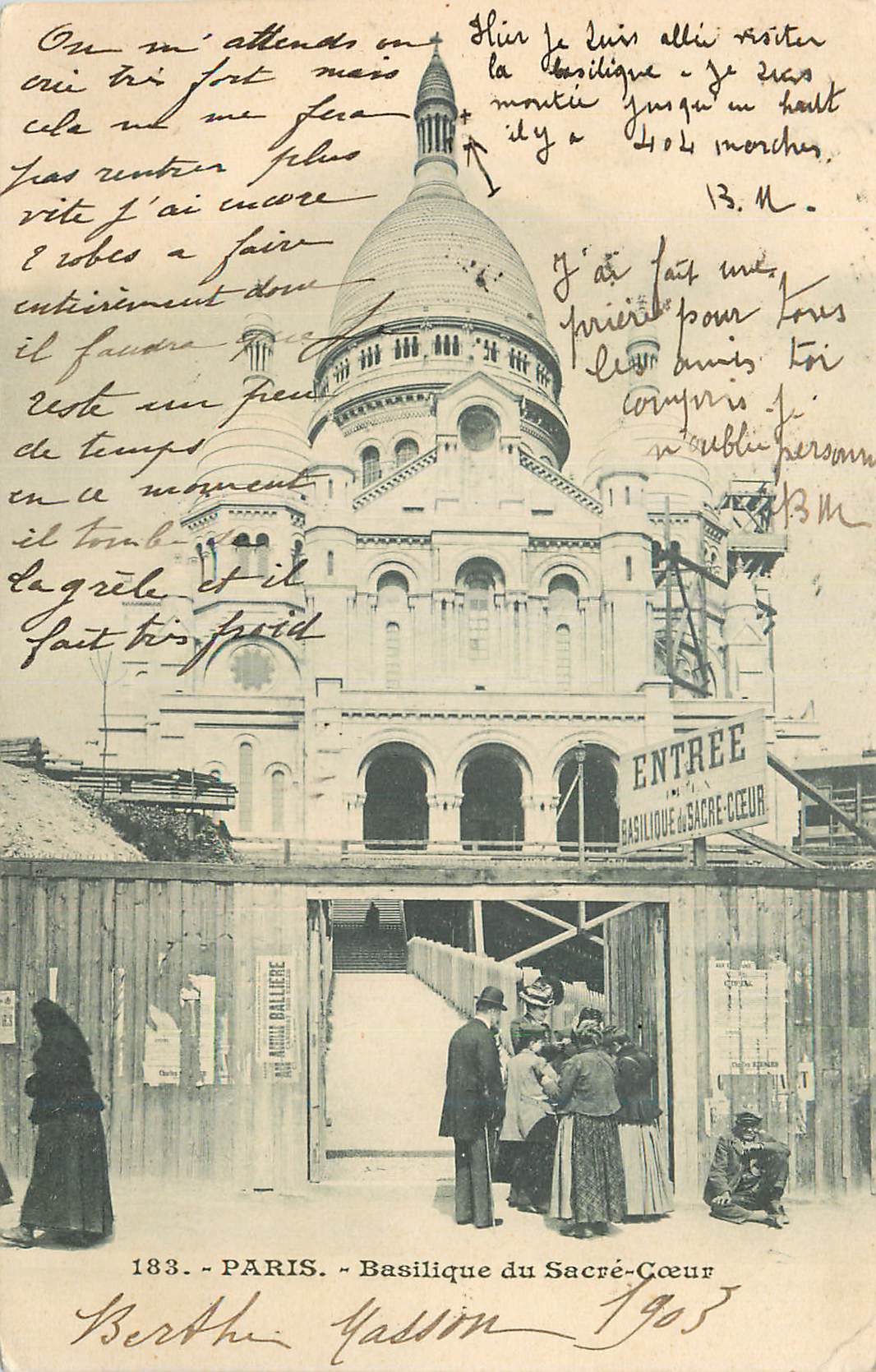Paris - Basilique du Sacré-Cœur — Berthe Yasson 1903