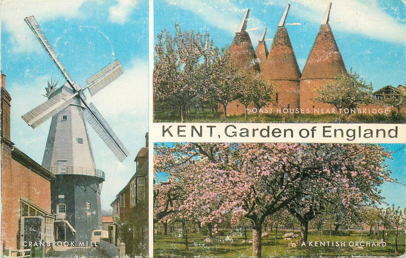CPM Kent Garden of England Moulin