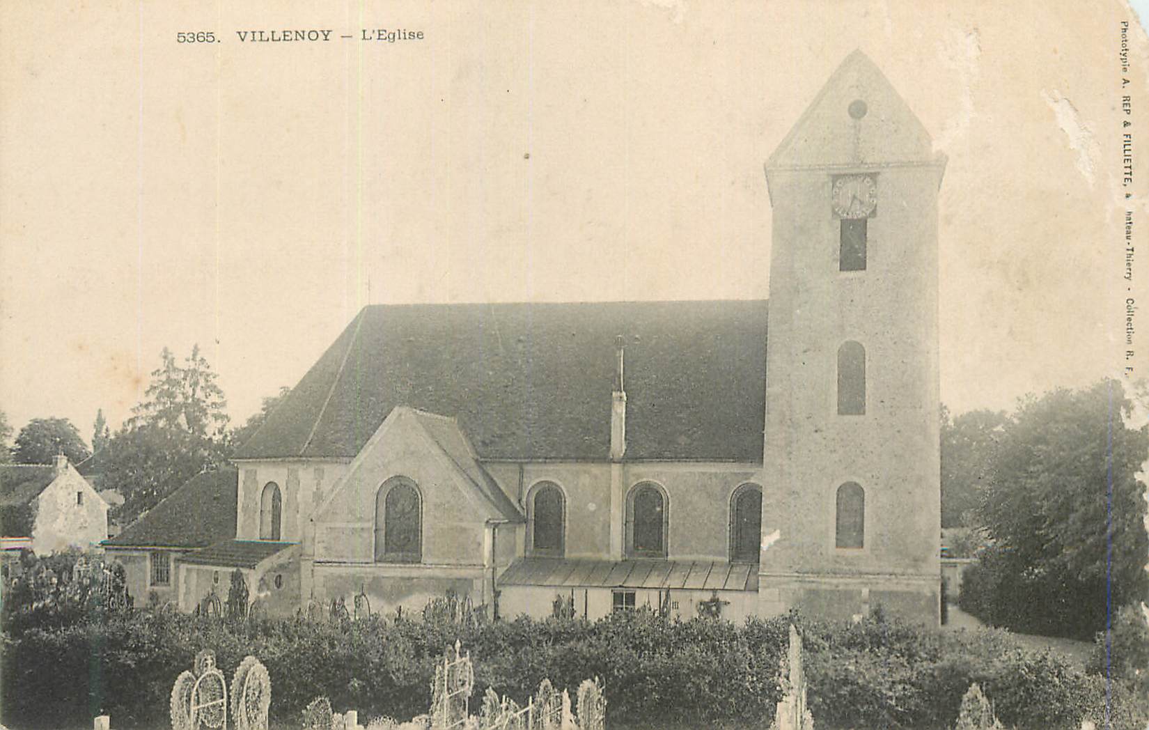 CPA Villenoy L Eglise