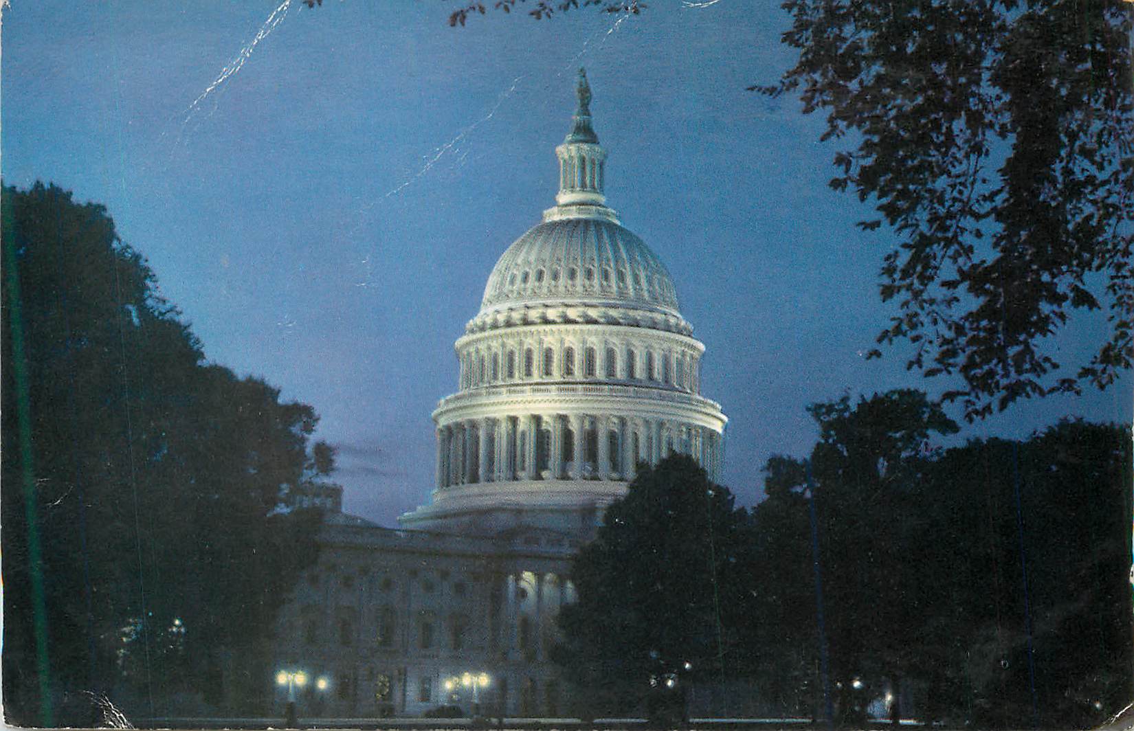 CPM The National Capitol Building Washinton DC No visit to the Nations Capital is Complete Without a visit to this most 