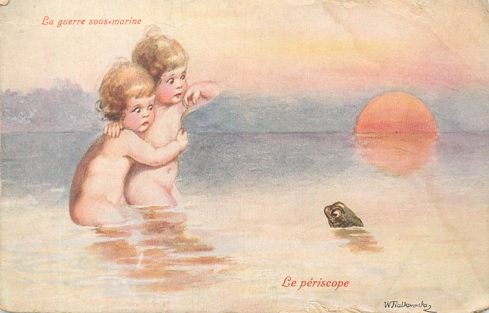 La guerre sous-marine — Le periscope — W. Falkaronsko