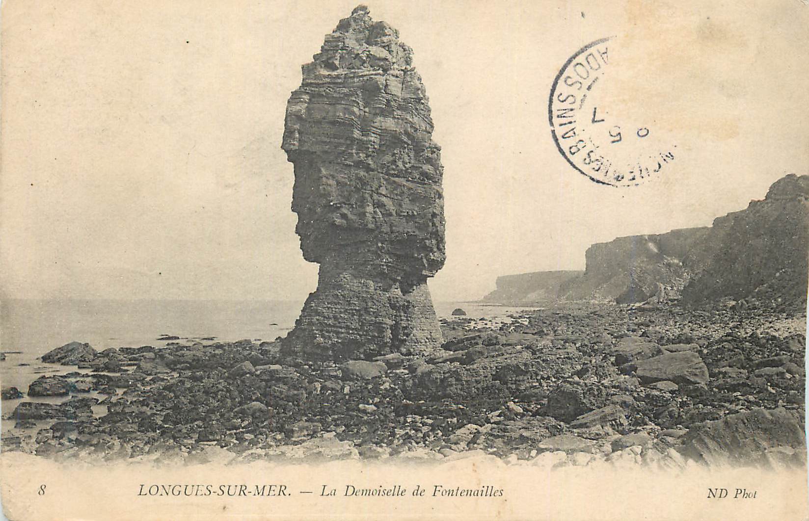 LONGUES-SUR-MER — Die Dame von Fontenaillies — ND Phot