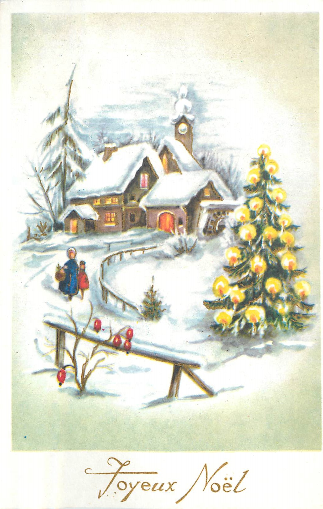 CPA Joyeux Noel