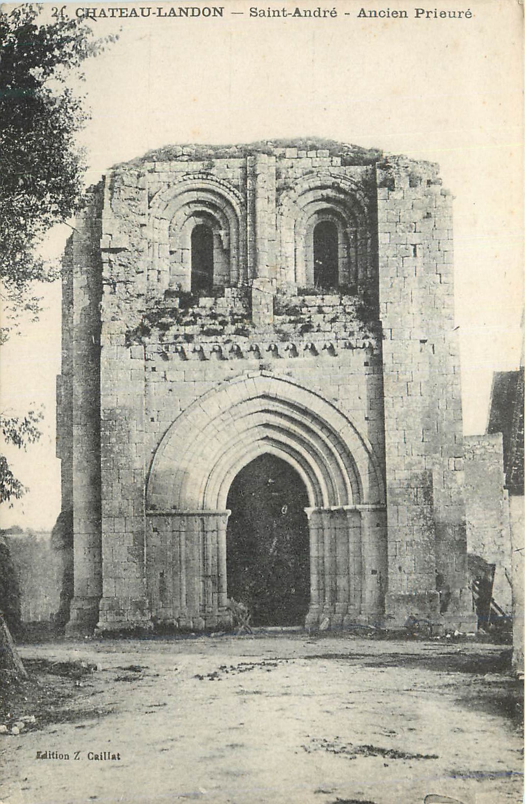 CPA Chateau Landon Saint Andre Ancien Prieure
