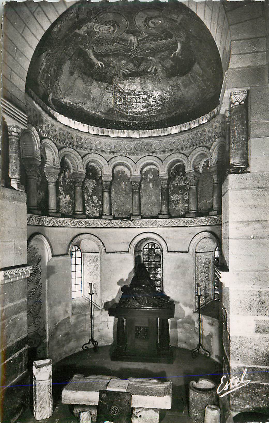 CPM L Eglise de Germigny des Pres L Abside orientale ix s