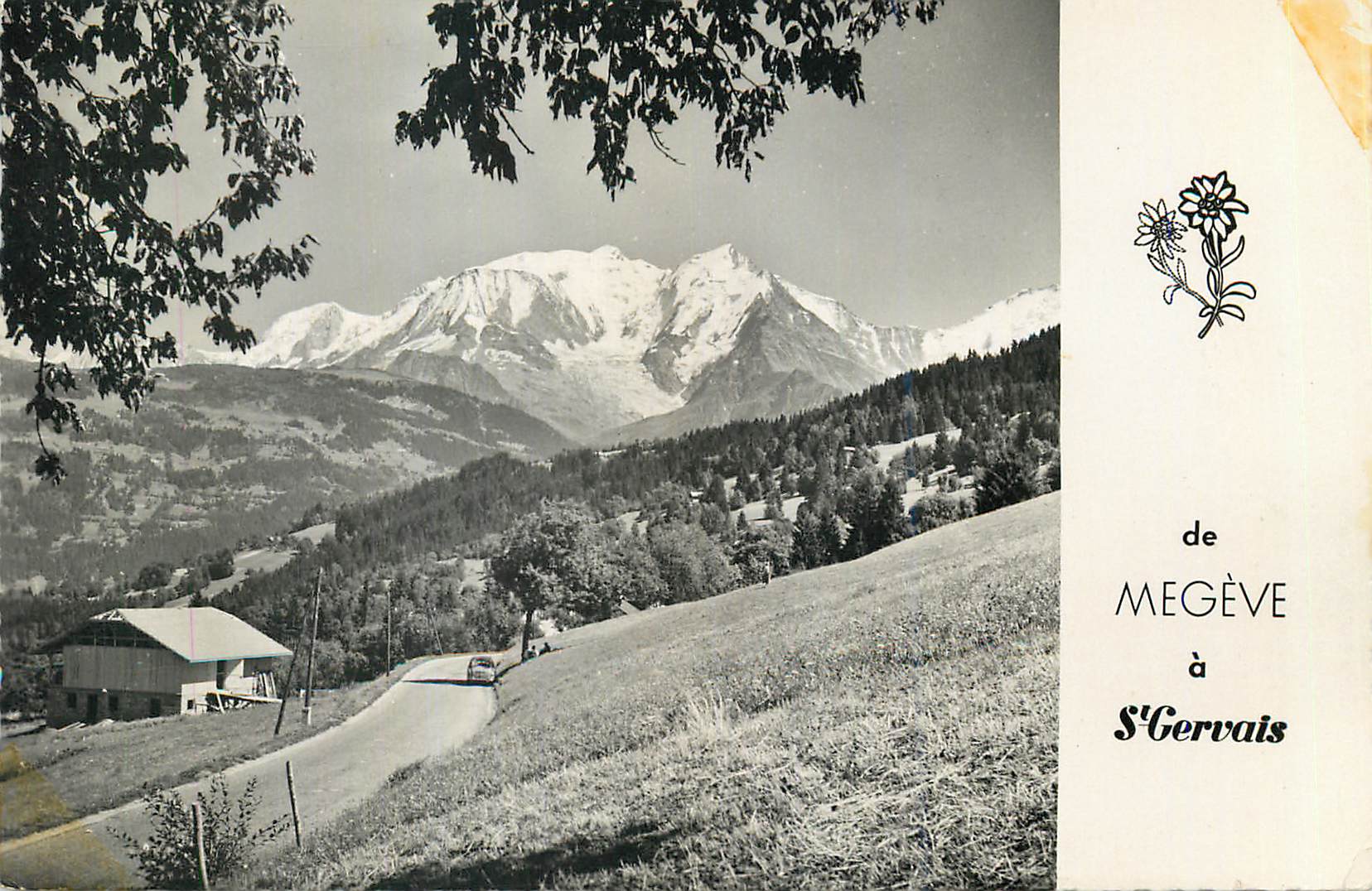 Vue de S'Gervais — de MEGÈVE à S'Gervais — éditeur inconnu