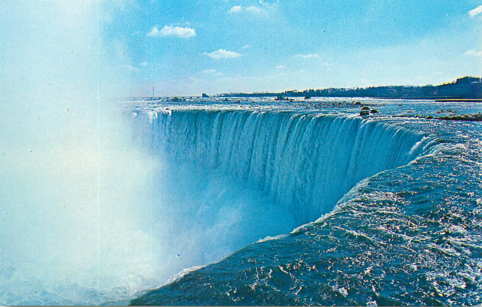 CPM The Horseshoe Falls Roars a might welcome Niagara Falls Canada