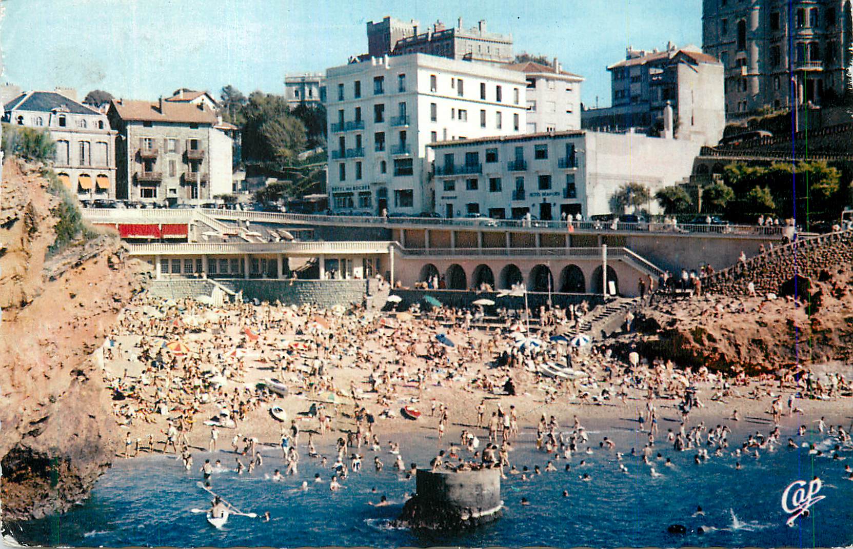 CPM Biarritz Le Port Vieux