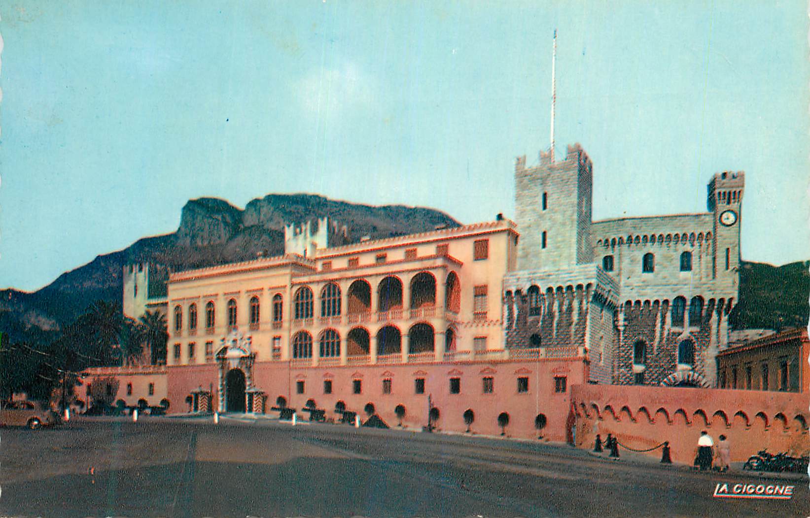 CPM Reflets de la Cote d Azur Monaco Vue d ensemble du Palais du Prince