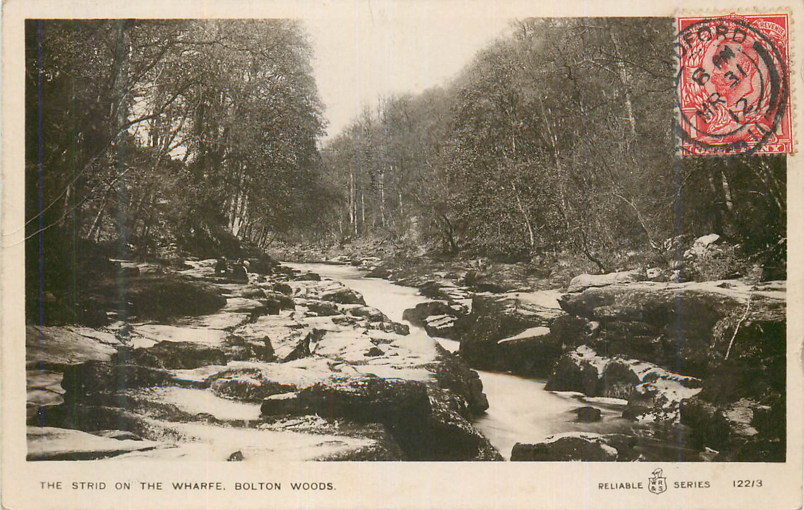 CPM The Strid on the Wharfe Bolton Woods