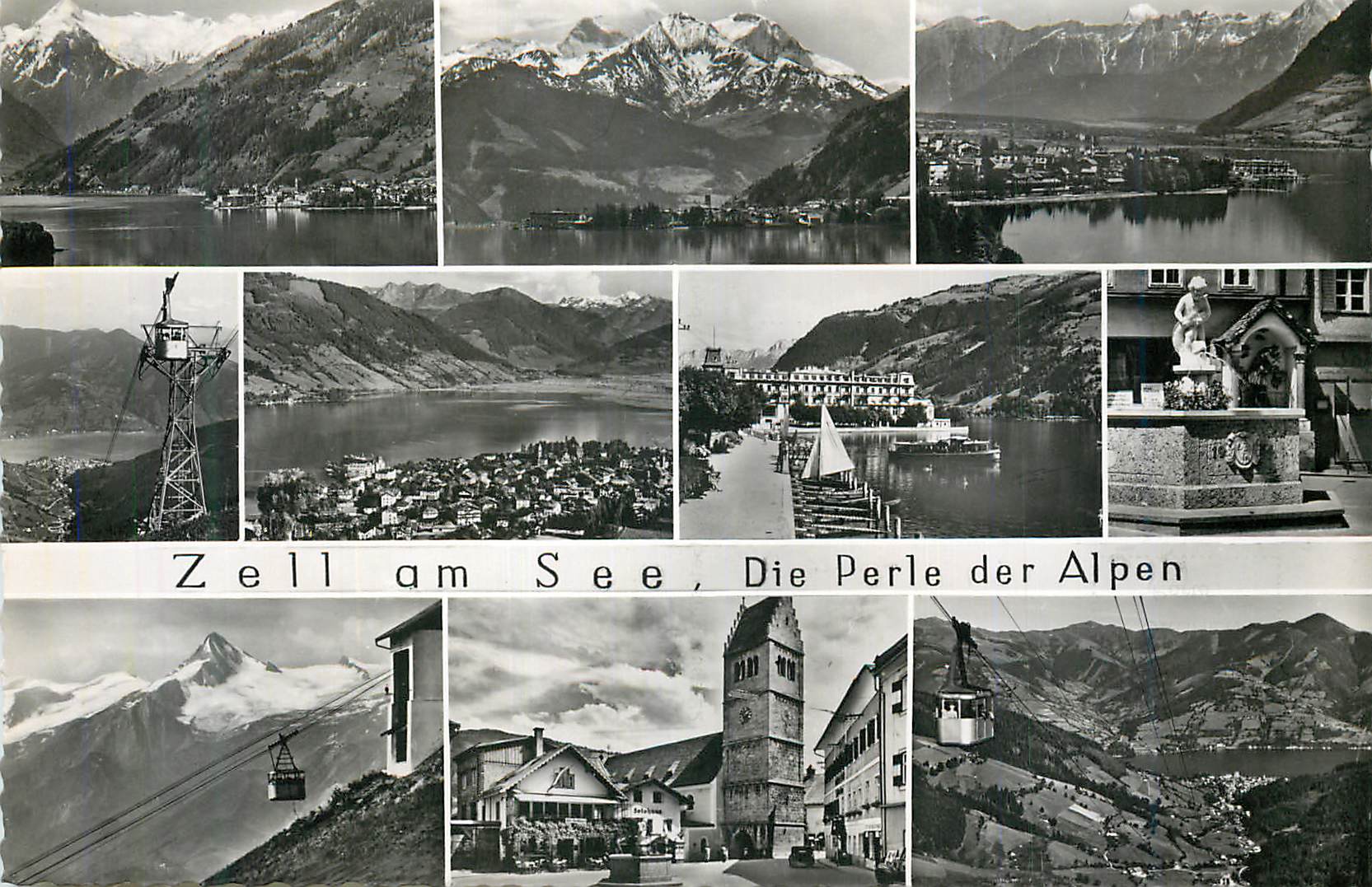 CPM Zell am See Die Perle der Alpen