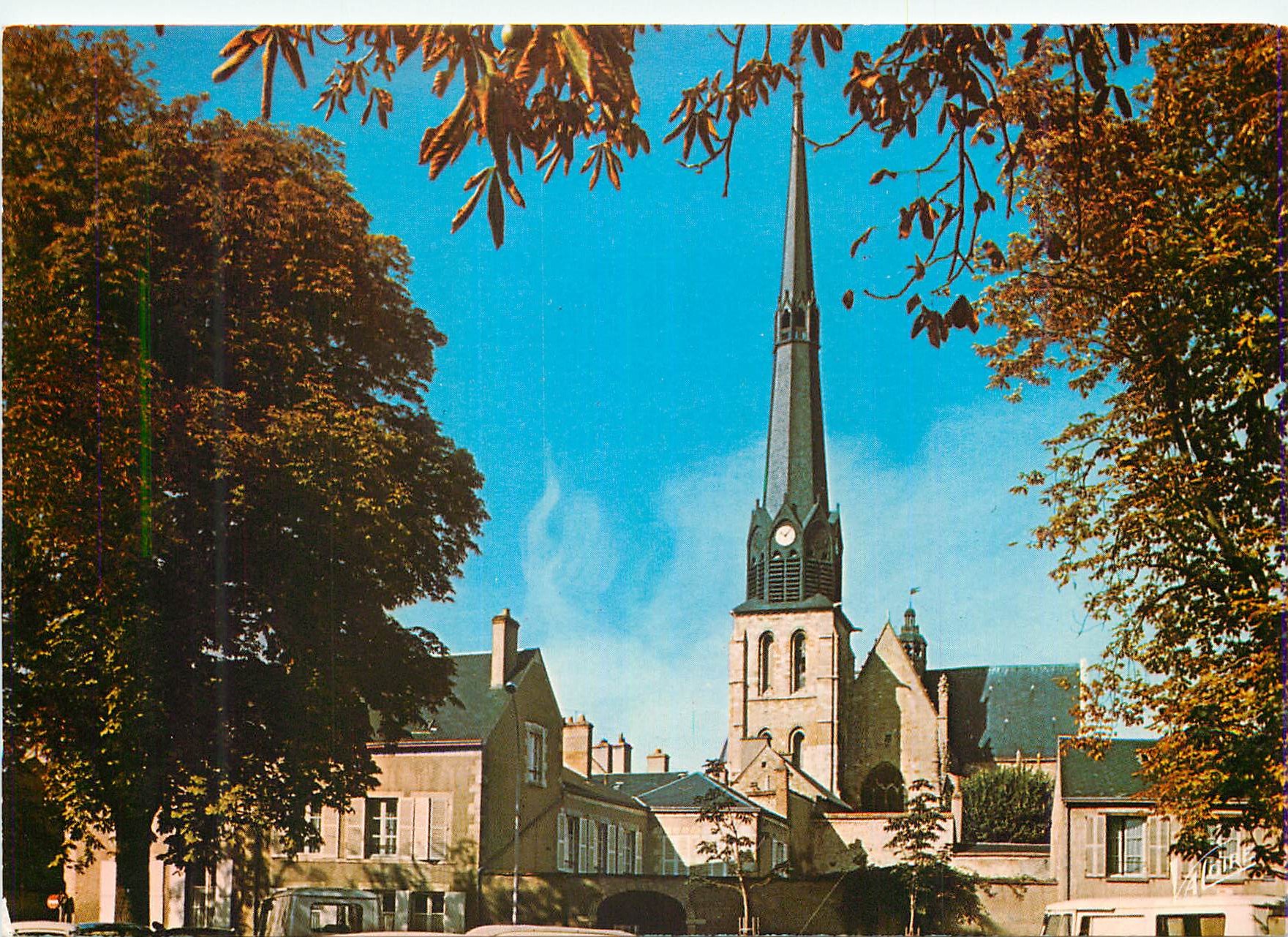 CPM Le Gatinais Pithiviers Loiret L eglise Saint Solomon Saint Gregoire xvi siecle
