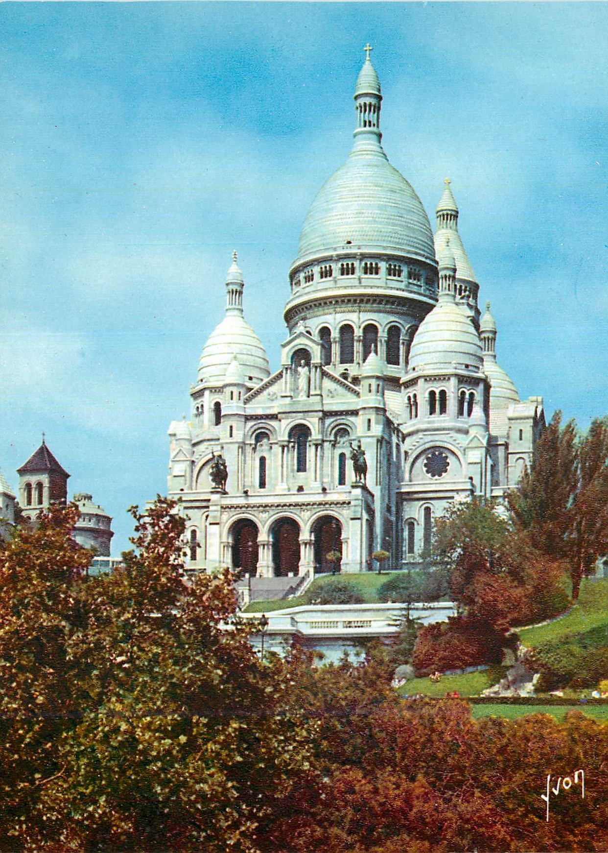 CPM Couleurs et Lumiere de France Paris Le Sacre Coeur