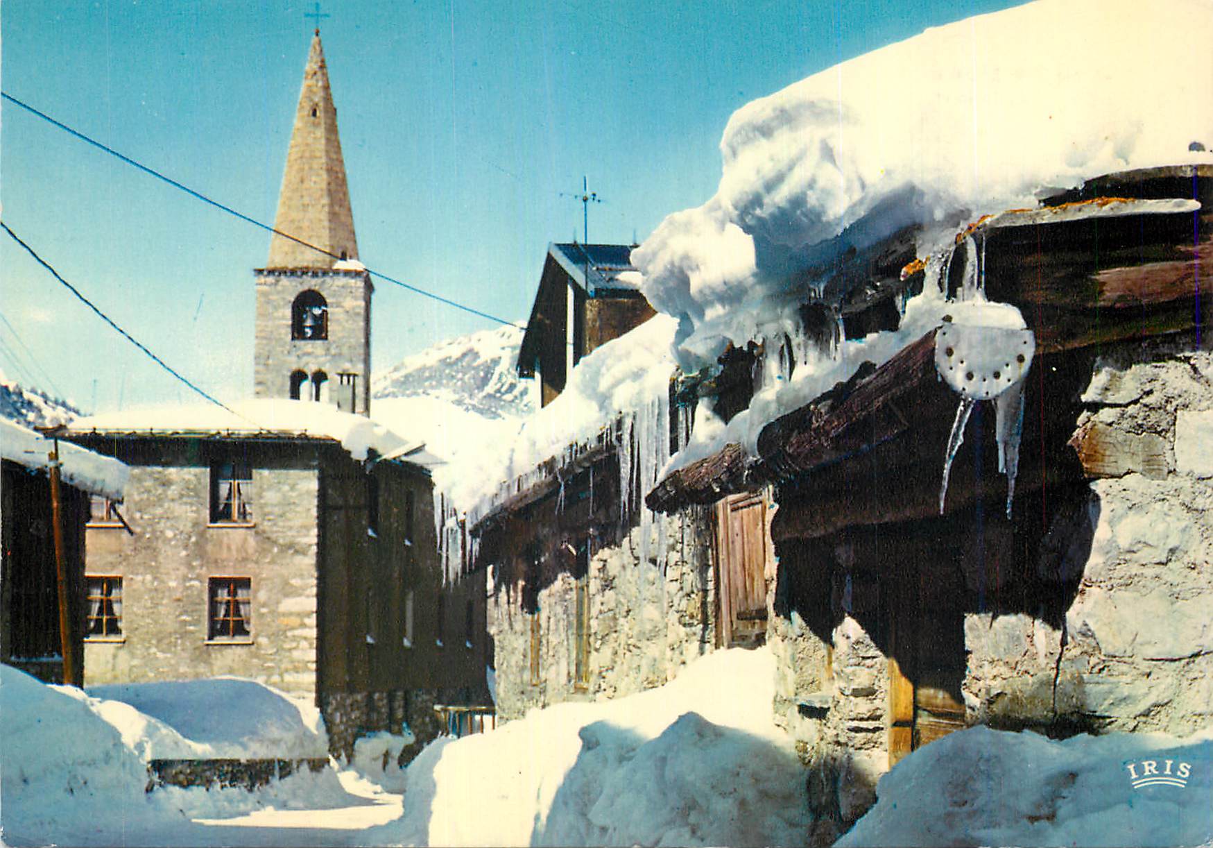 CPM Val d Isere Savoie Les vieilles rues de la station