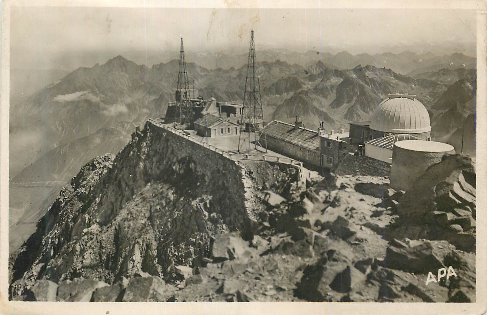 Observatoire du Mont-Blanc — vue panoramique — APA