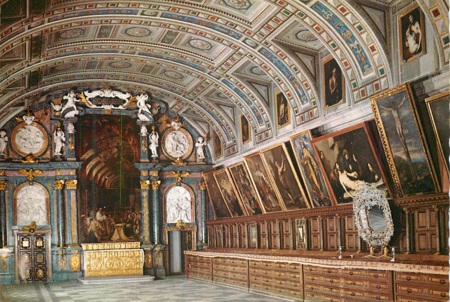 CPM El Escorial Monastere Sacristie