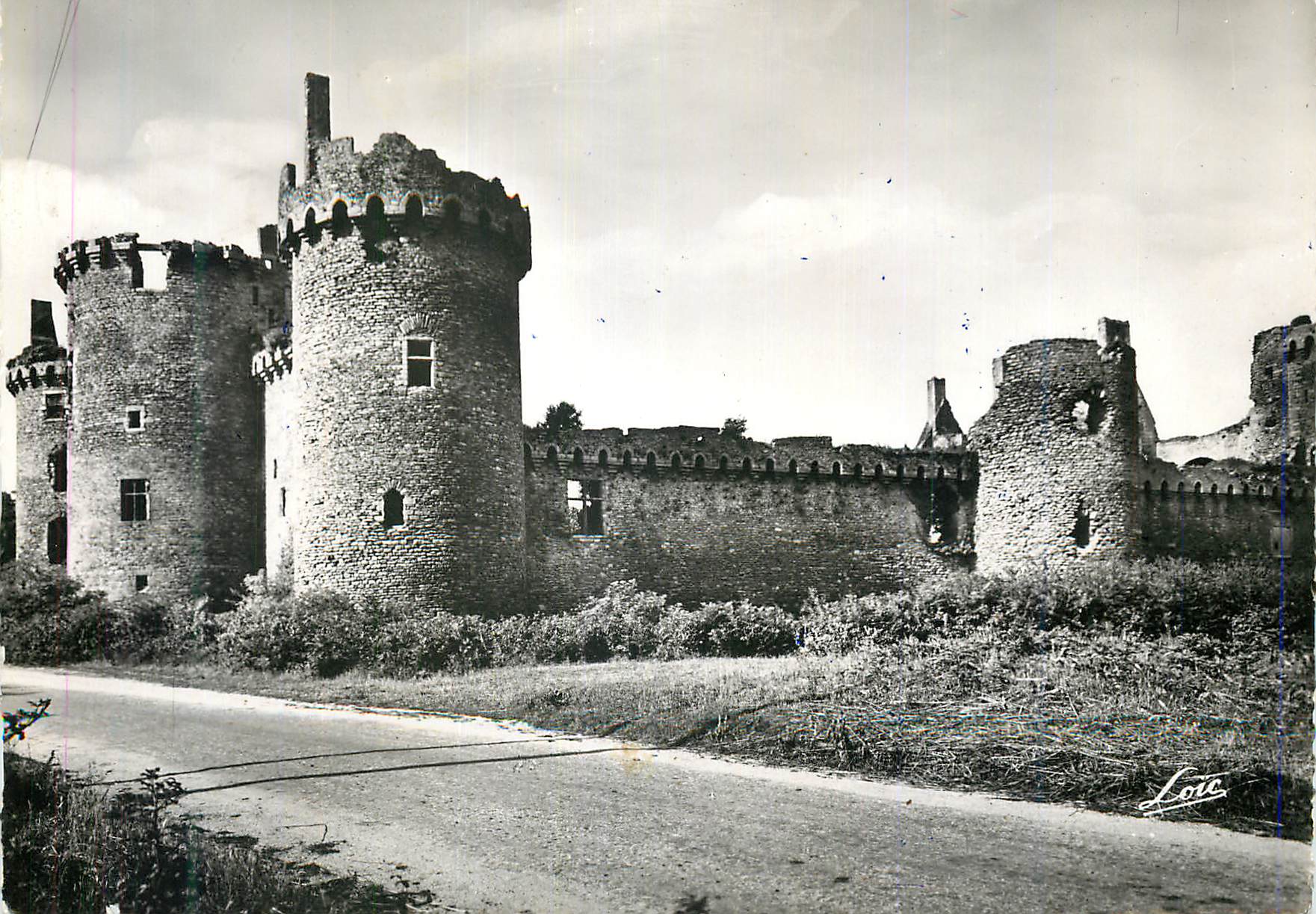 Château de Lorient — ruines — éditeur Lorc