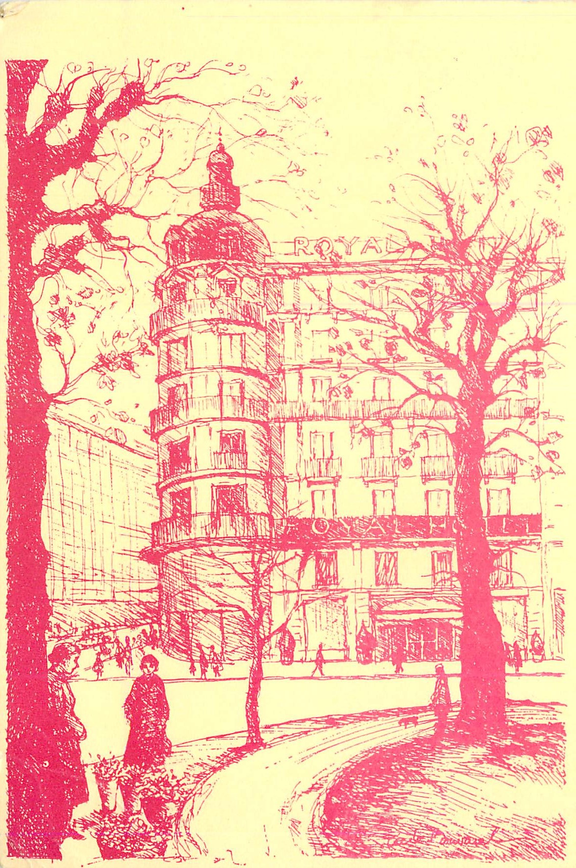 CPM Hotel Royal Place Bellecour Lyon Place