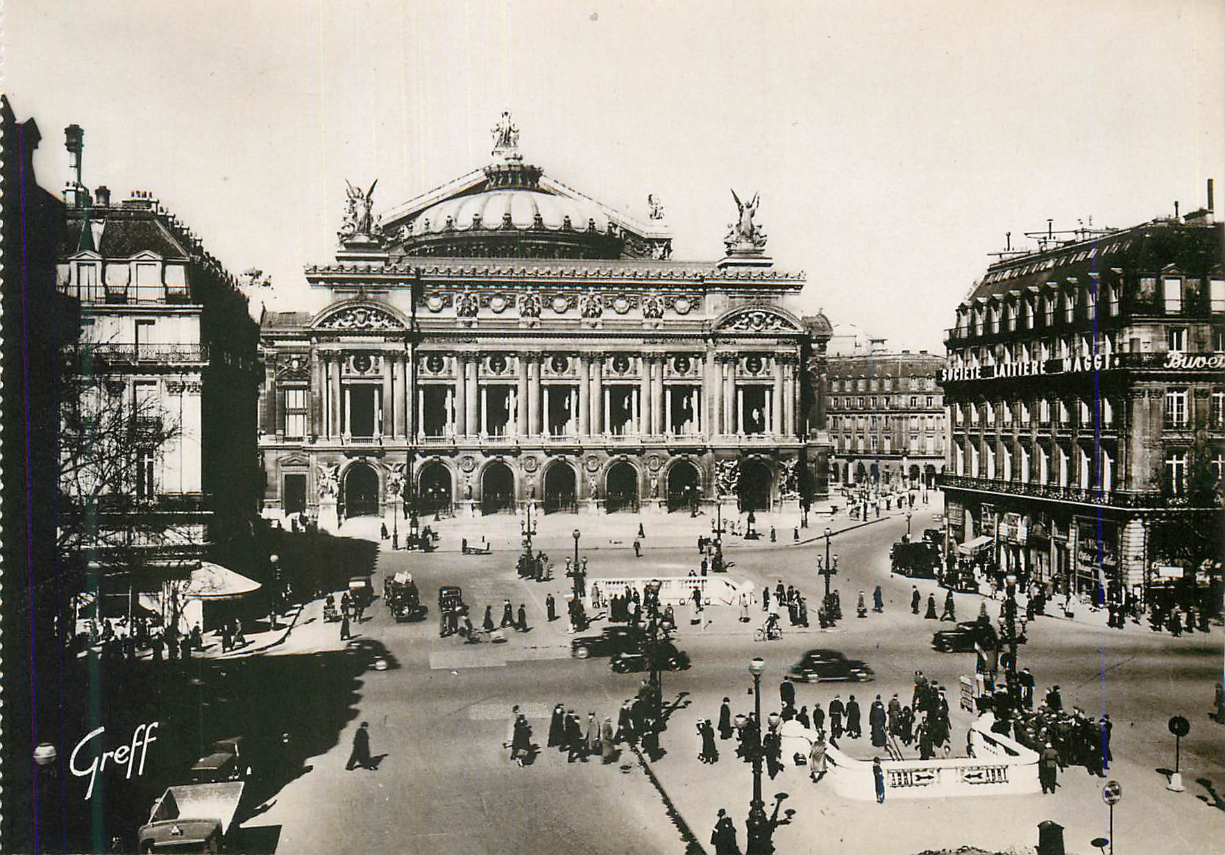 CPM Paris Place de l Opera