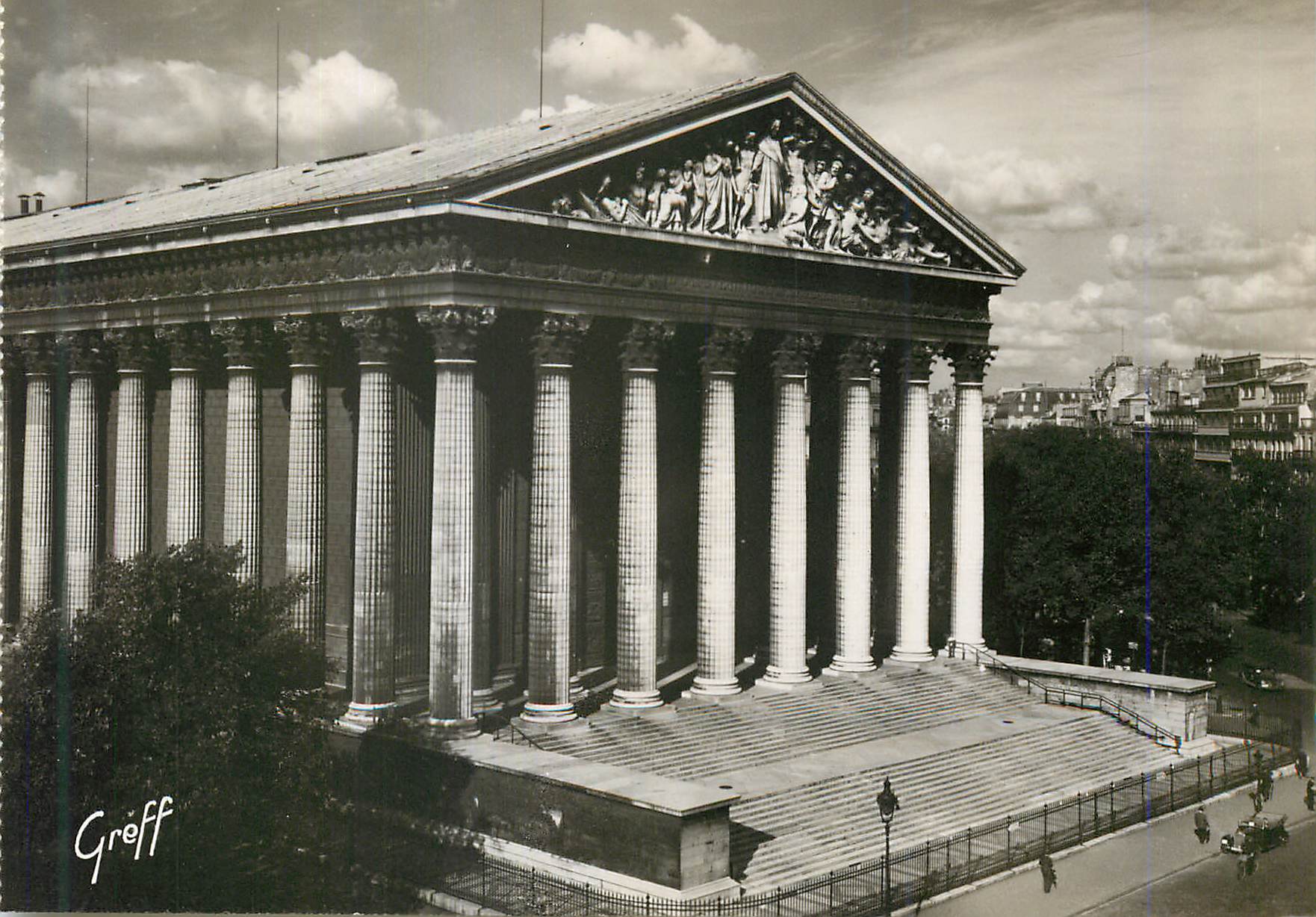 CPM Paris L Eglise de la Madeleine
