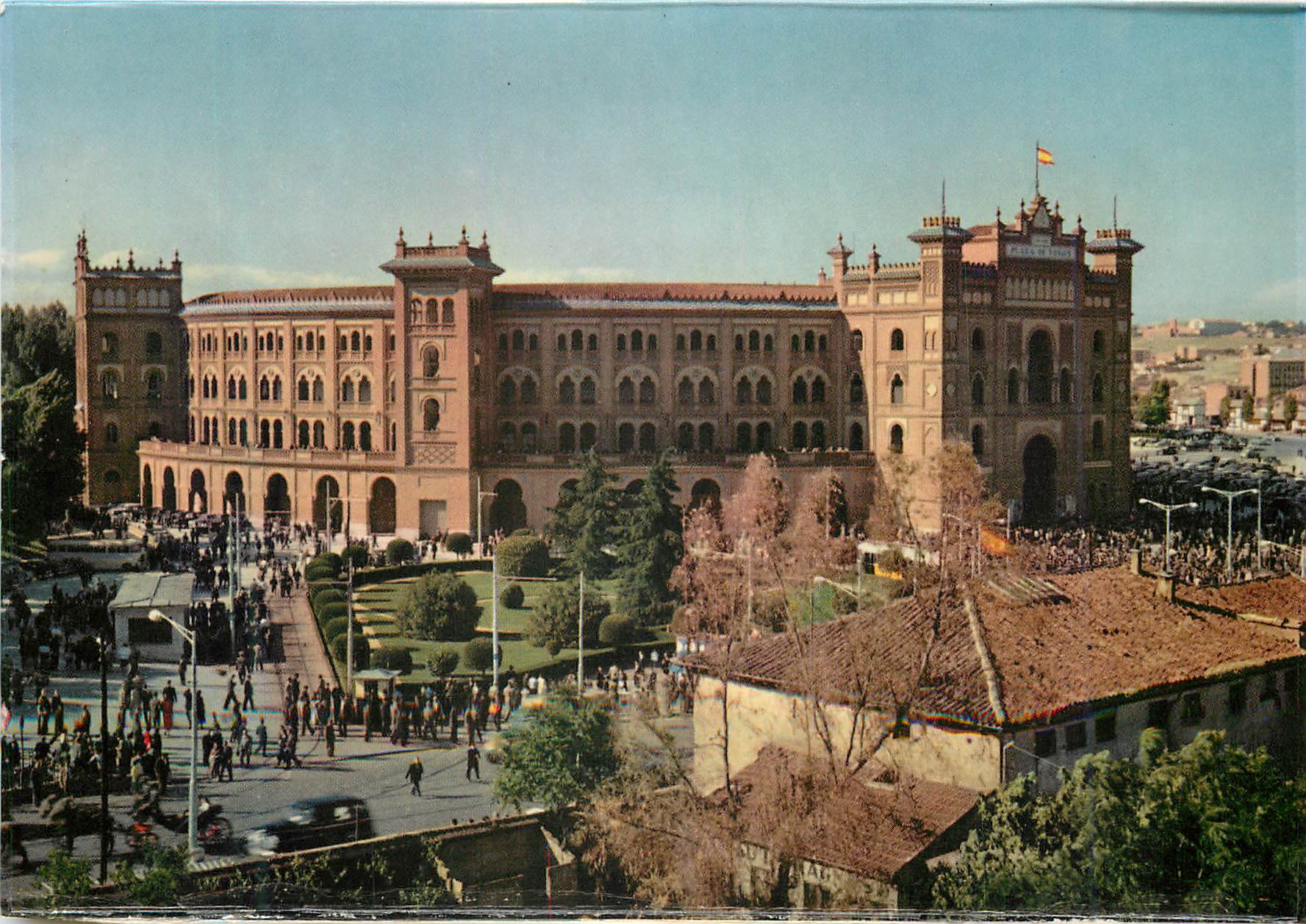 CPM Madrid Monumentale Place pour les courses de Taureaux