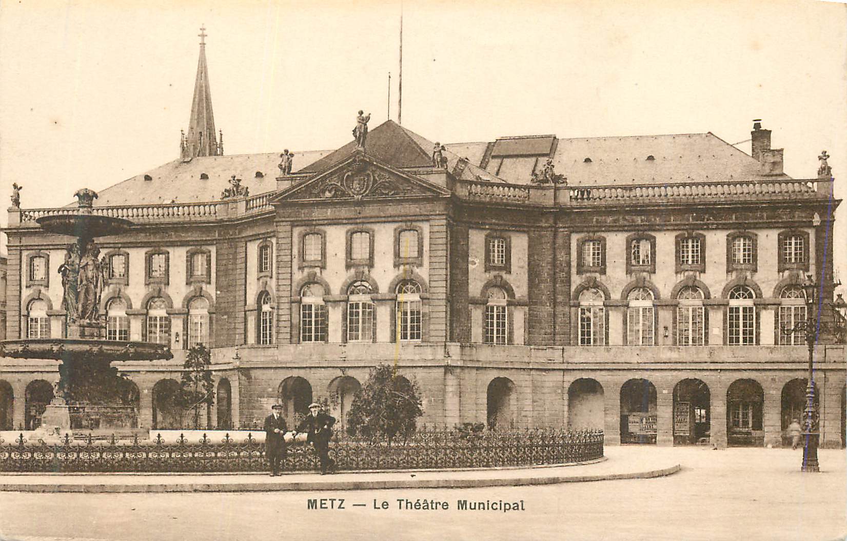 CPA Metz Le Theatre Municipal