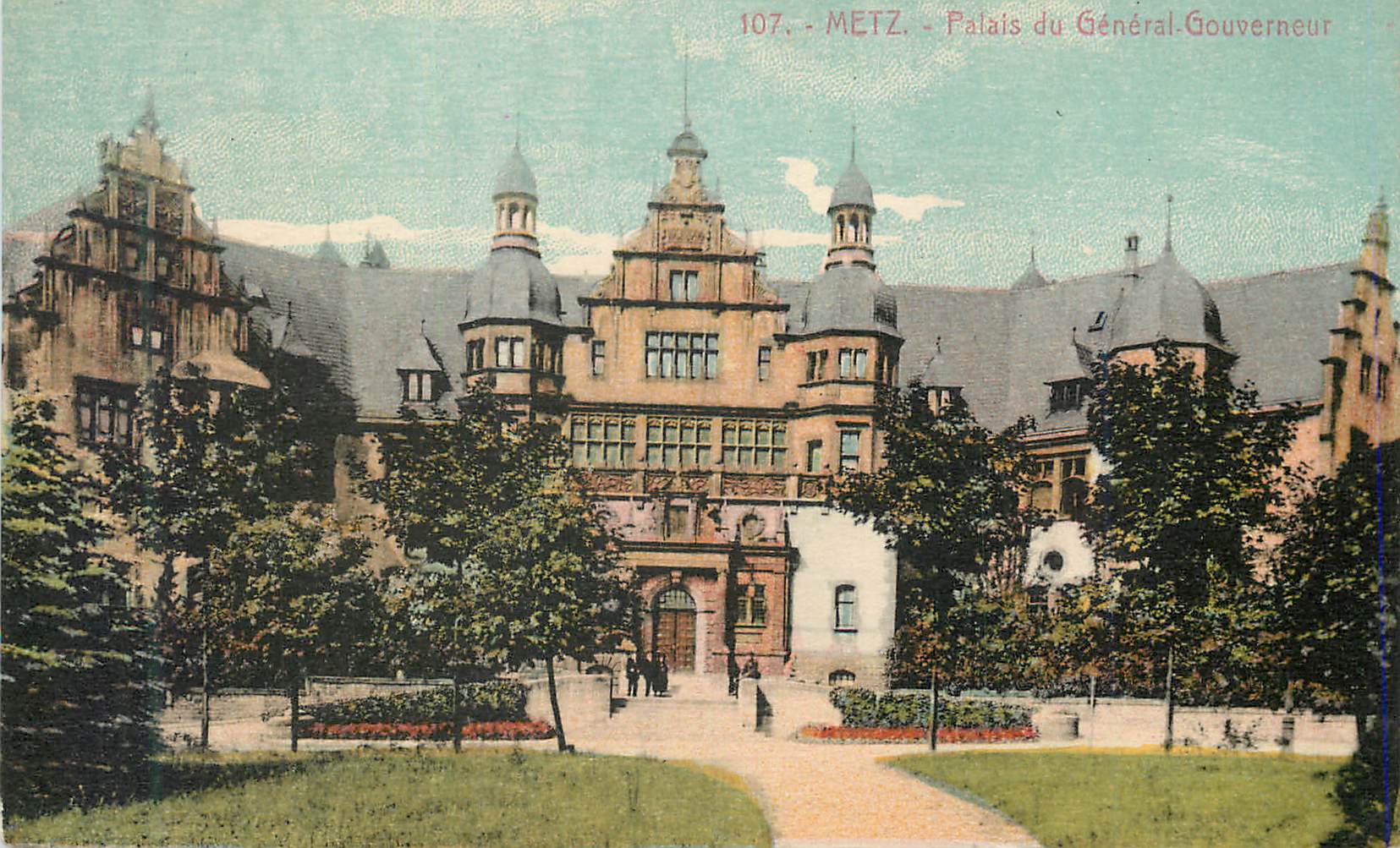 CPA Metz Palais du General Gouverneur