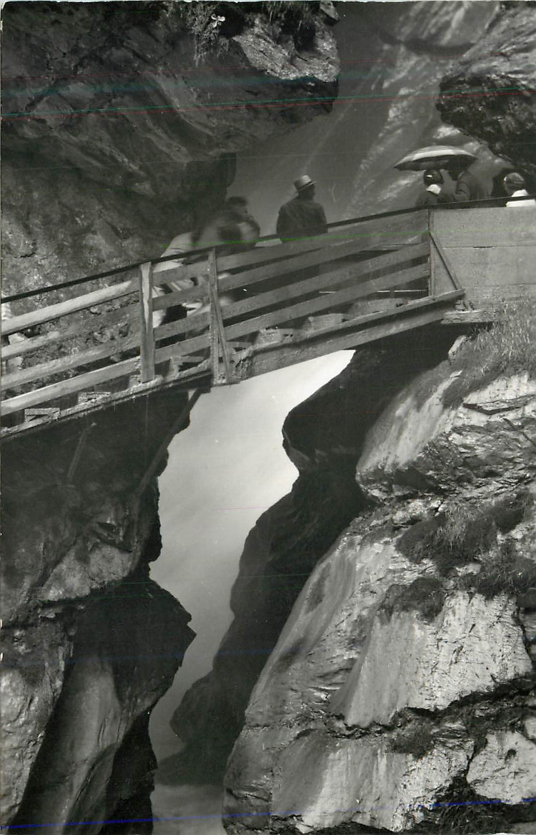 CPM Lauterbrunnen Blick in die Schlucht des Trummelbahes