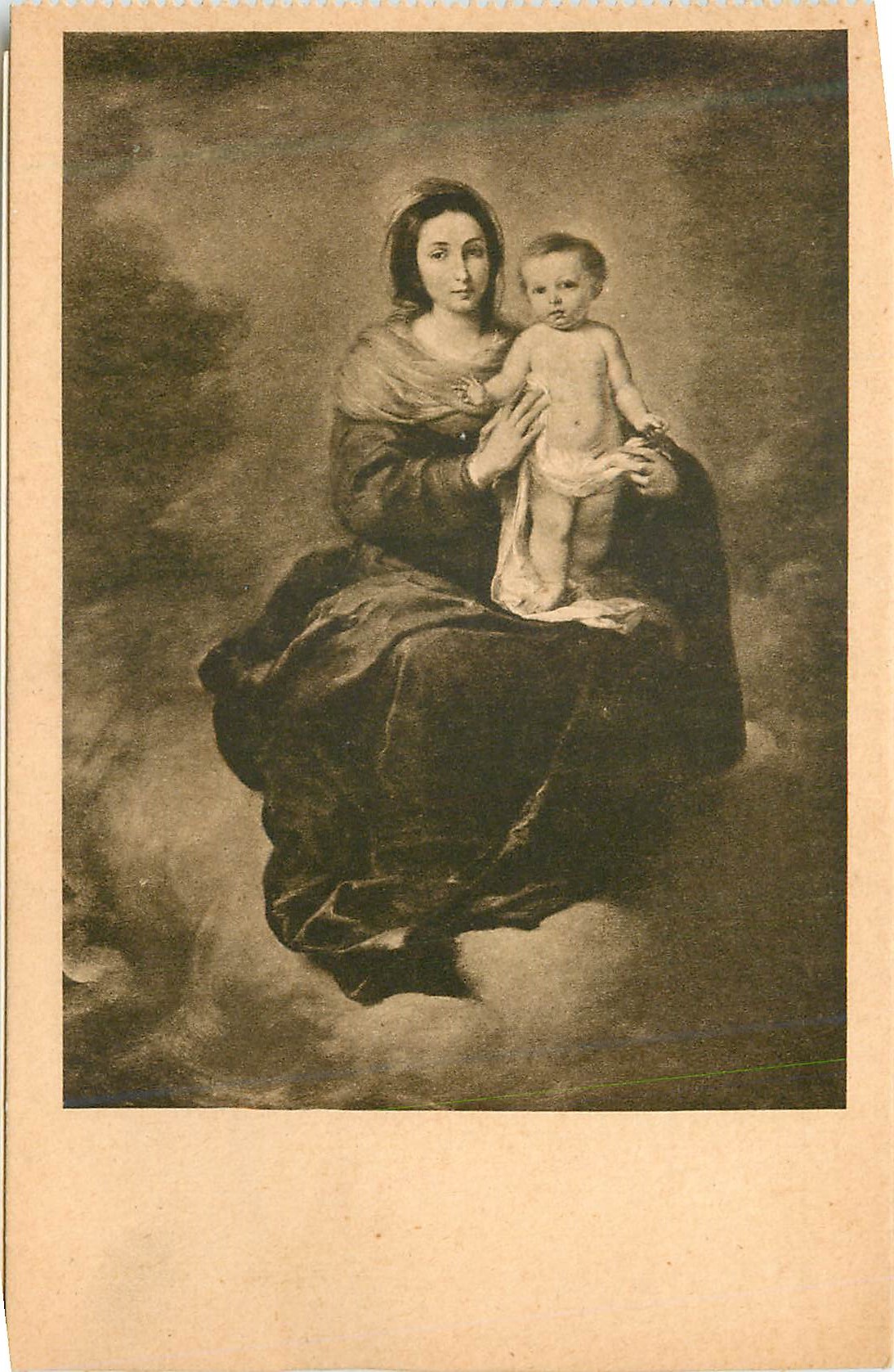 CPA Museum Mauristhuis Den Haag Murillo La vierge et l'enfant Jesus