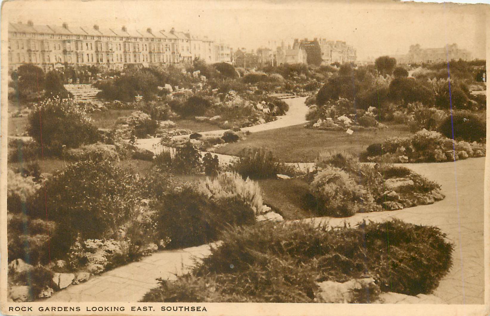 CPM Rock Gardens Looking East Southsea