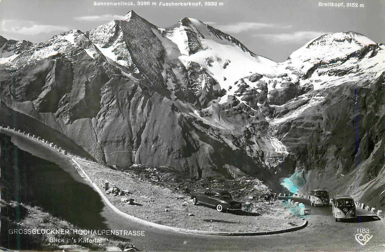 CPM Grossglockner Rochalpenstrasse Blicks Kafferta