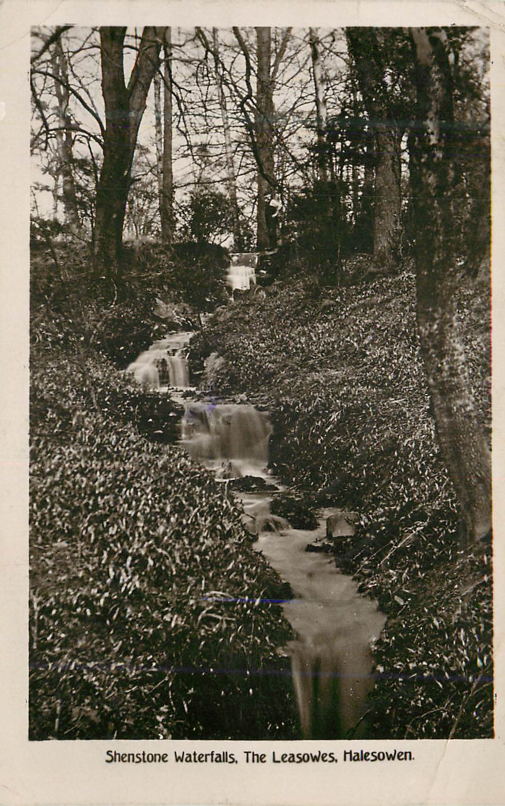 CPM The Leasowes Halesowen Shenstone Waterfalls